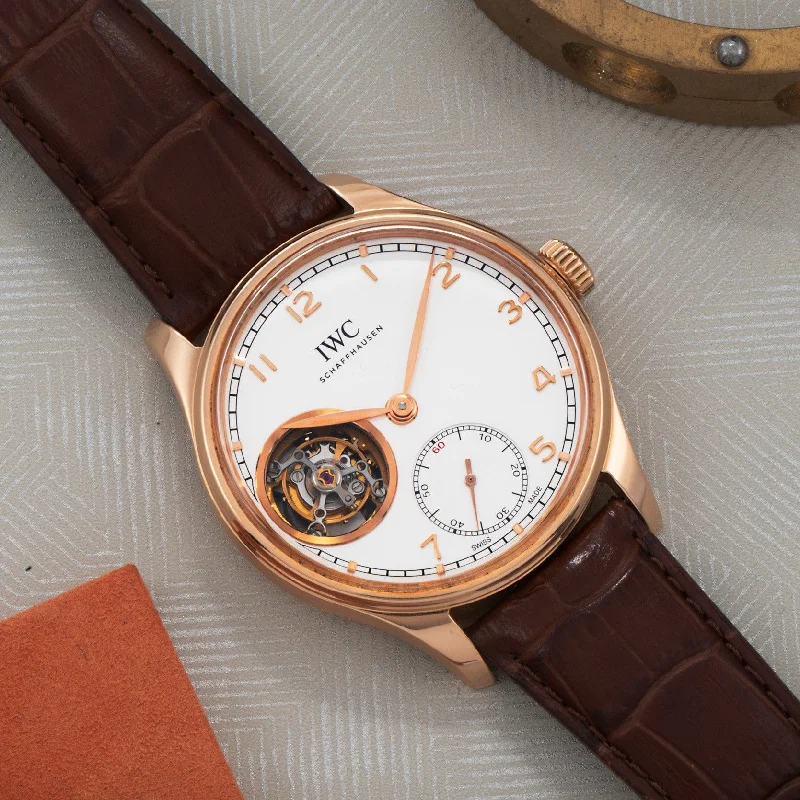 Watches with Multiple Time Zone DisplaysIWC Portugieser Tourbillon