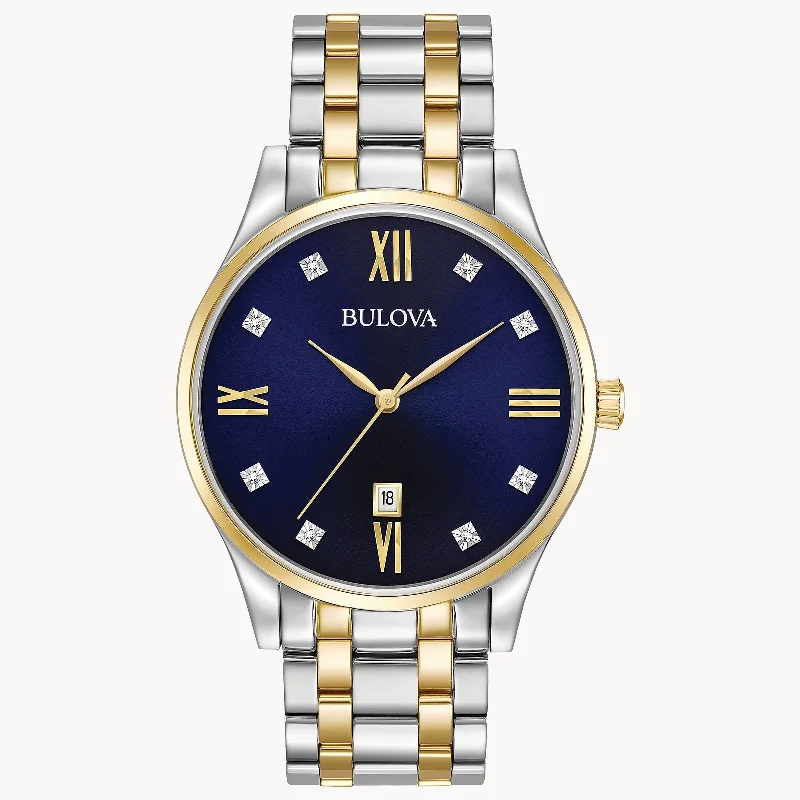 Watches with Sword-Style Hands for a Distinctive LookClassic | Diamond 98D130