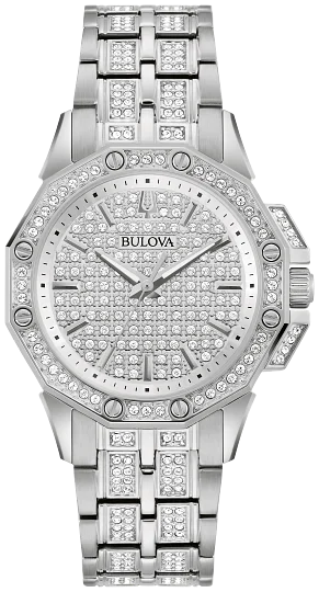 Watches with Skeletonized Hands for a Modern TwistBULOVA OCTAVA 96L305