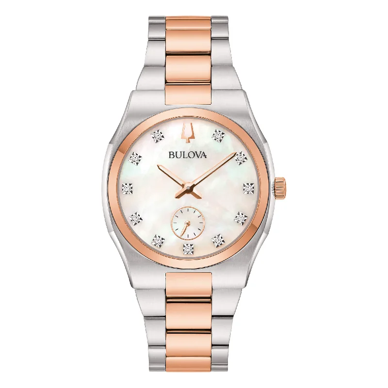 Watches with Multiple Time Zone DisplaysBulova Women's 98P221 Surveyor Piccoli Secondi Quartz