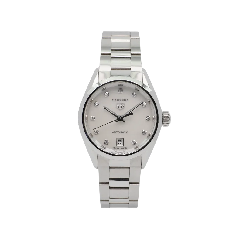 Luxury Brand Automatic Watches for MenTAG Heuer Carrera Lady Calibre 9 Stahl WBN2412.BA0621 - 2023