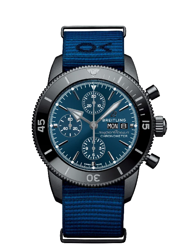 Watches with Silicone Straps for a Soft FeelBreitling Superocean Héritage Chronograph 44 Outerknown