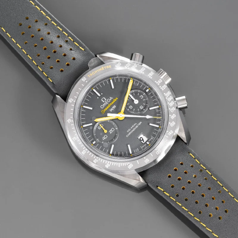 Hybrid Smartwatches with Traditional Watch AestheticsOmega Speedmaster Grey Side of the Moon 'Porsche Club of America' Edition