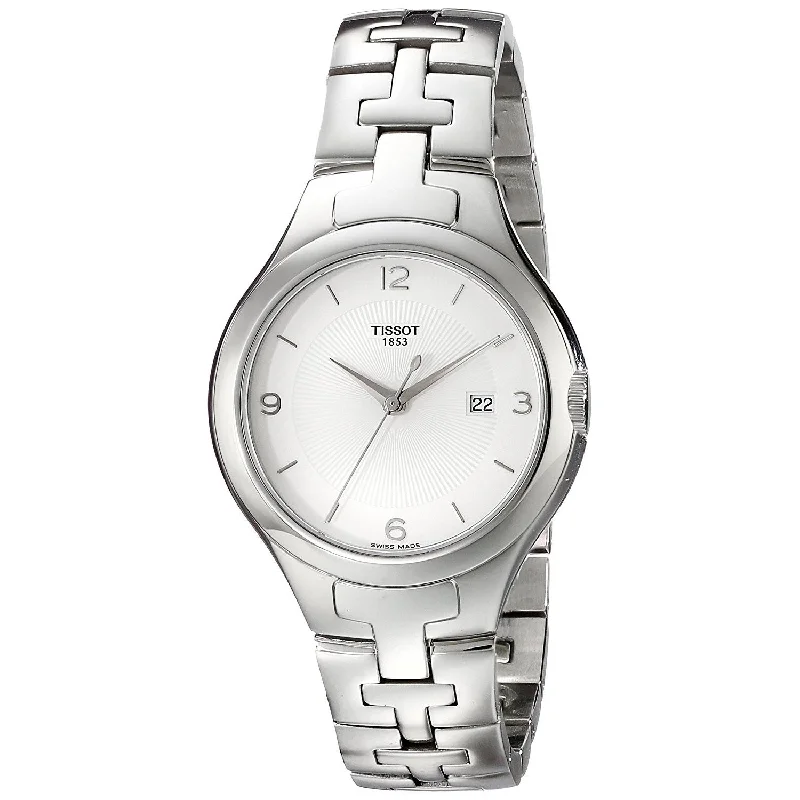 Watches with Temperature SensorTissot T-12 Quartz Silver Dial Women's Watch T0822101103700