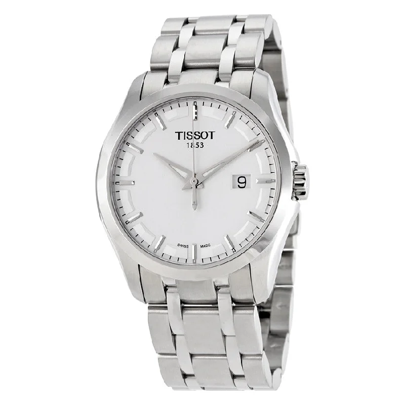 Ceramic Cased Watches with Mother-of-Pearl DialsTissot Ladies T035.410.11.031.00  T-Classic Couturier Quartz