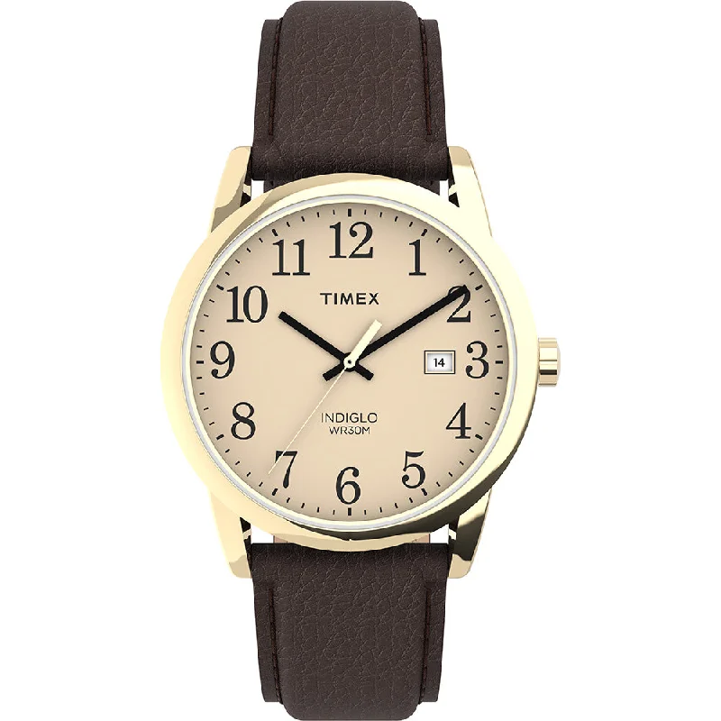 Minimalist Analog Watches for Everyday WearTimex Easy Reader Classic Men's Cream Watch TW2P75800