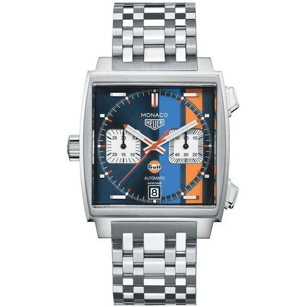 Casual Watches for Weekend OutingsTag Heuer Men's CAW211R.BA0780 Monaco Steve McQueen Chronograph Stainless Steel Watch