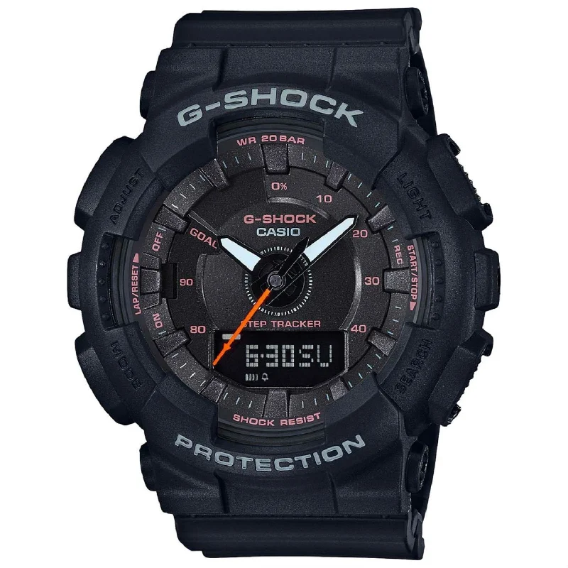 Limited Edition Watches for Exclusive CollectorsCasio Men's GMAS130VC-1A G-Shock Black Resin Watch