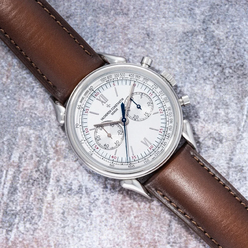 Watches with Braided Straps for a Handmade TouchVacheron Constantin Historiques Cornes De Vache Chronograph