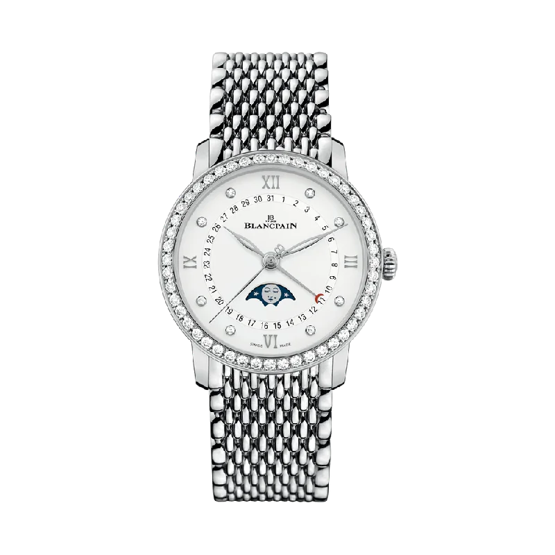 Diamond-Encrusted Luxury Watches for Special OccasionsVilleret Quantième Phases de Lune