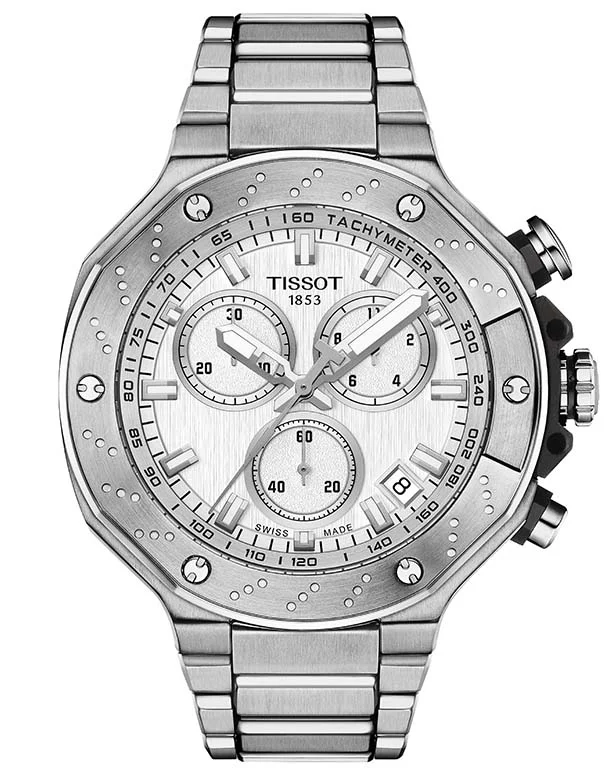 Watches with Silicone Straps for a Soft FeelTissot T-Race Chronograph Watch - T141.417.11.031.00 - 788424