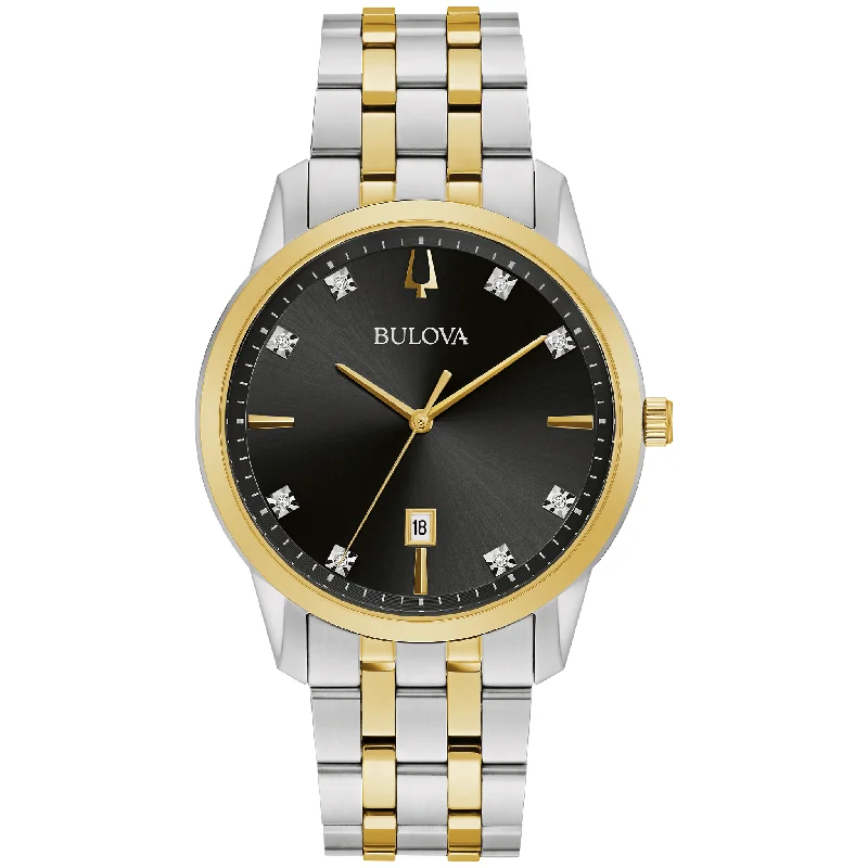 Retro-Inspired Quartz Watches for Retro LoversBulova Sutton Collection 98D165