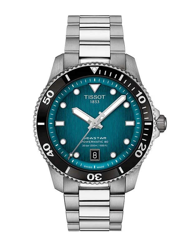 Casual Watches for Weekend OutingsTissot Seastar 1000 Powermatic 80 40MM - T120.807.11.091.00 - 788427