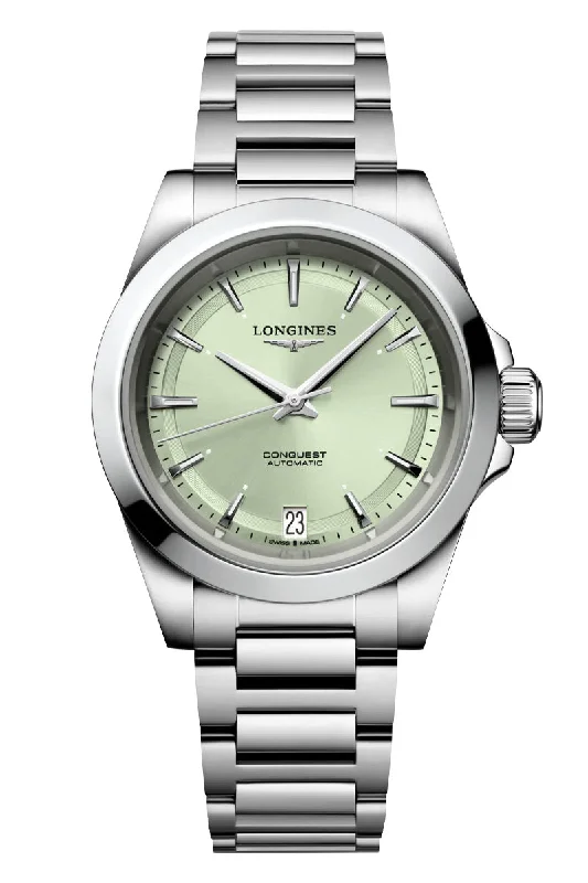 Mechanical Watches with Hand-Winding MechanismLongines Conquest 34mm Automatic L3.430.4.02.6