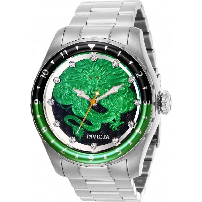 Designer Brand Watches with Unique Dial PatternsInvicta Speedway Automatic Automatic Green Dial Men's Watch 28354