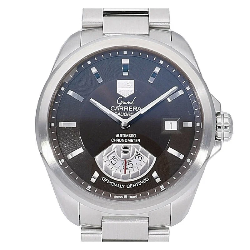 Watches with Embossed Dials for a Textured LookTag Heuer Men's WAV511C.BA0900 Grand Carrera Stainless Steel Watch