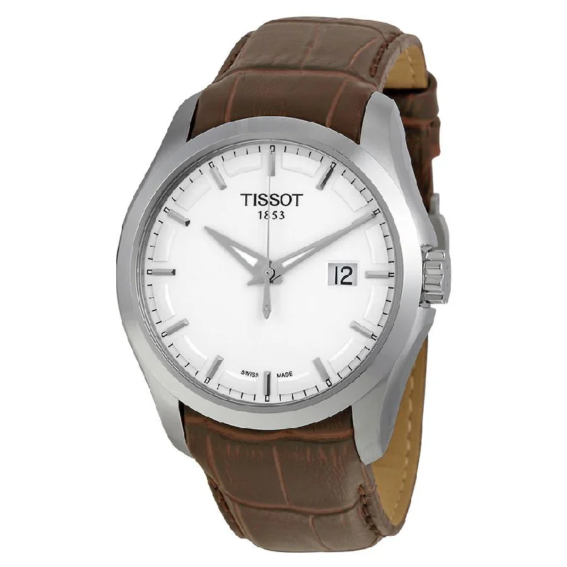 Watches with Skeletonized Hands for a Modern TwistTissot Men's T035.410.16.031.00  T-Classic Couturier Watch