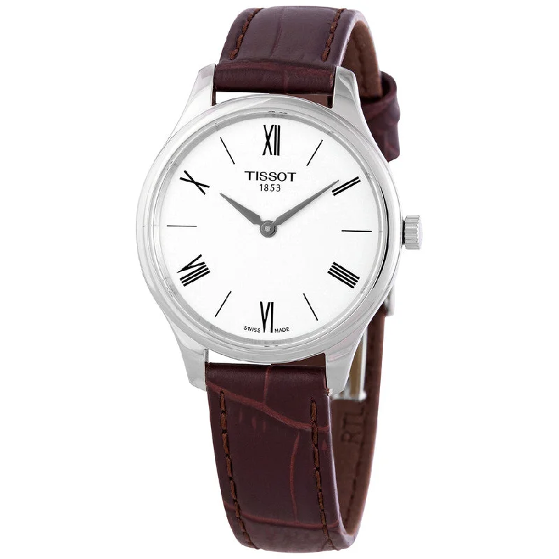 Minimalist Analog Watches for Everyday WearTissot Women's T063.209.16.038.00 Tradition 31mm Quartz