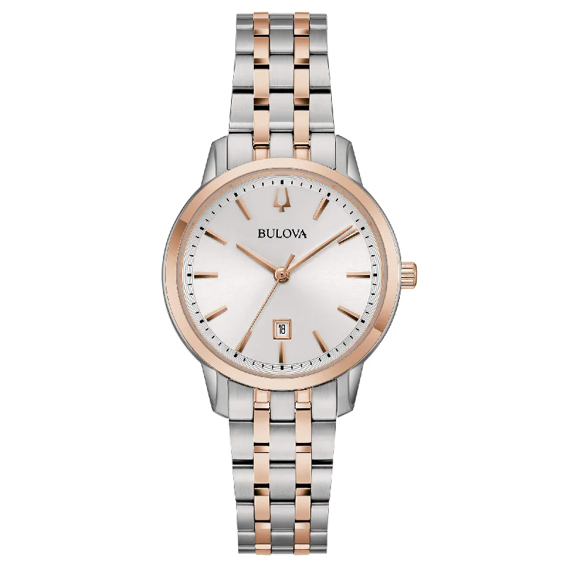 Watches with Temperature SensorBulova Ladies 98M137 Sutton Lady Quartz