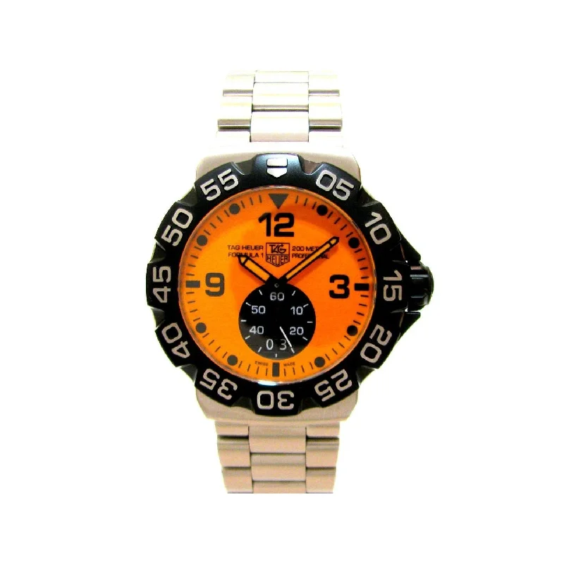 Watches with Rubber Straps for Comfort and DurabilityTag Heuer Men's WAH1012.BA0860 Formula 1 Stainless Steel Watch