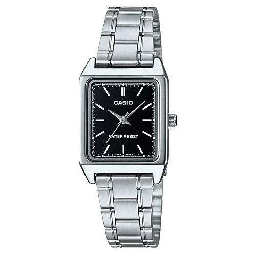 Luxury Quartz Watches with High-End MovementsCasio LTP-V007D-1E Silver Stainless Watch for Women