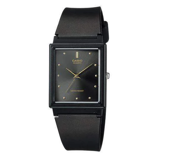 Men’s Watches with Date Display WindowCasio MQ-38-1ADF Analog Black Resin Strap Unisex Watch