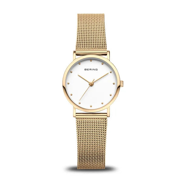 Dressy Watches for Evening EventsBering - Classic 26mm Polished Gold Watch