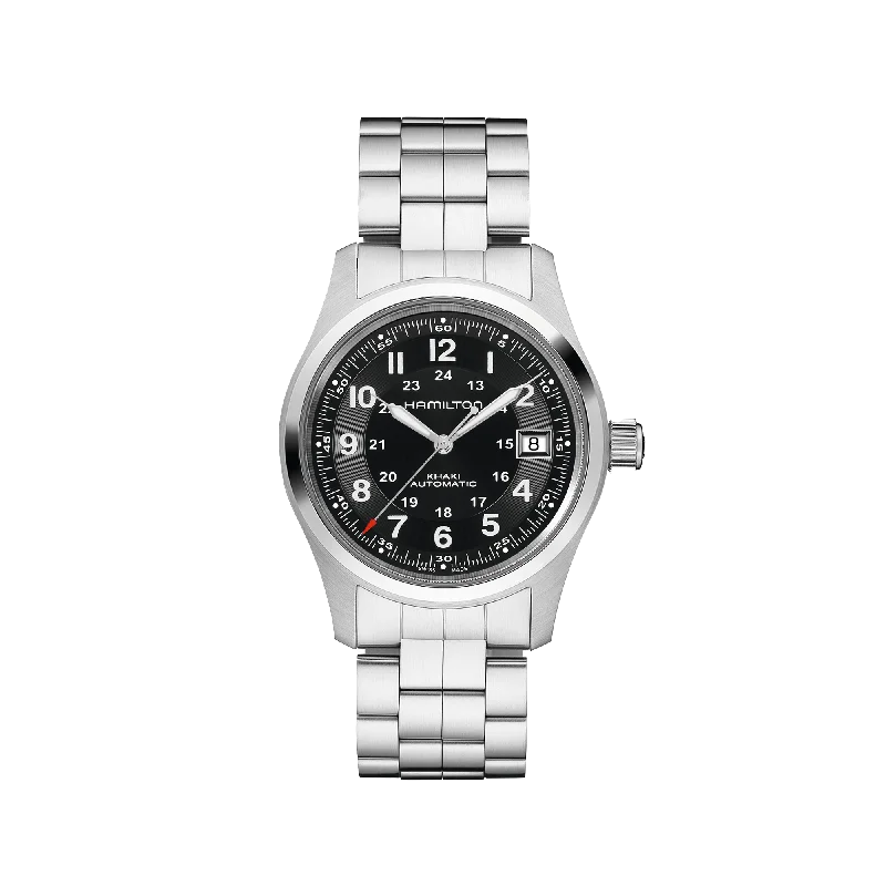 Watches with Rubber Straps for Comfort and DurabilityHamilton Khaki Field Auto 38mm