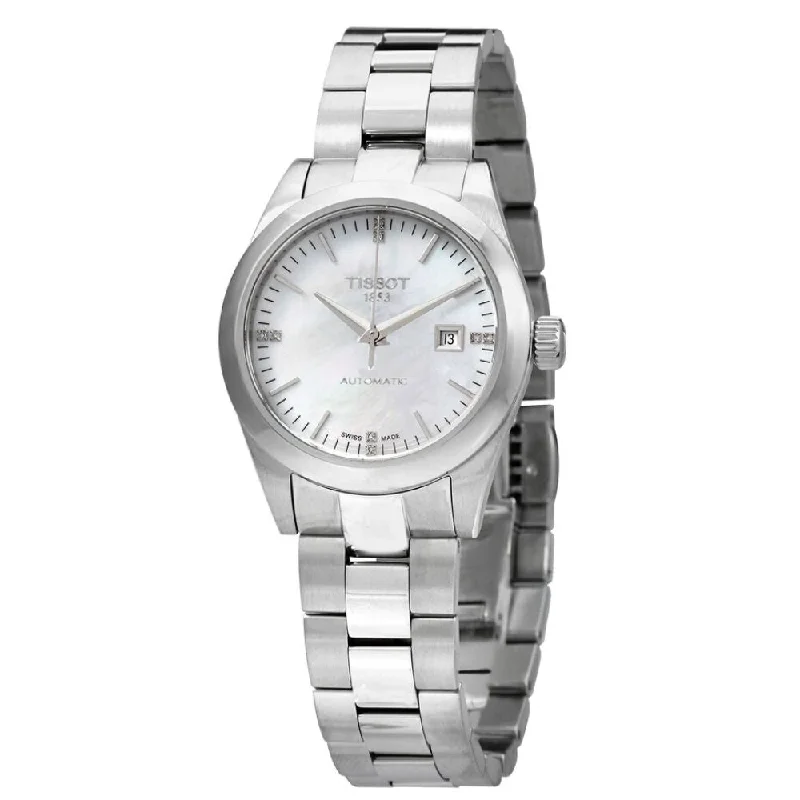 Adjustable Strap Watches for Perfect FitTissot Ladies T132.007.11.116.00 T-Clasic My Lady Date Auto