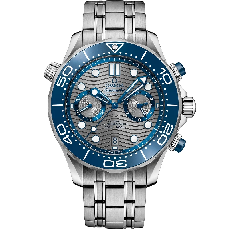 Stainless Steel Dress Watches for BusinessmenSeamaster Diver 300M 210.30.44.51.06.001