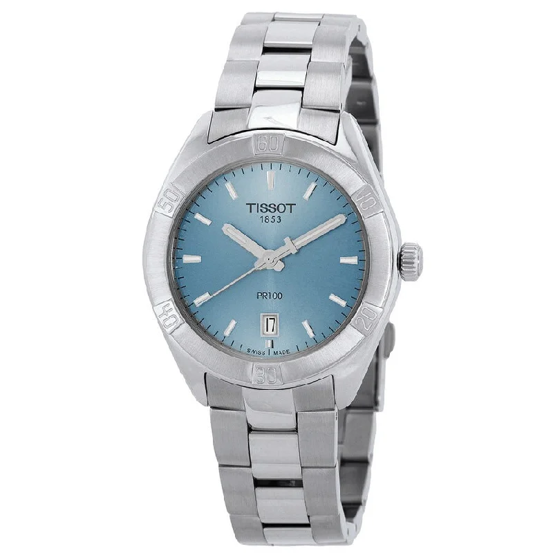 Watches with GMT FunctionTissot Women's T101.910.11.351.00 PR100 Sport Chic Quartz