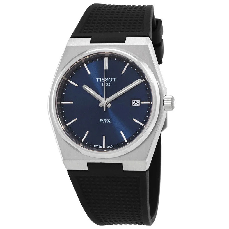 Watches with Silicone Straps for a Soft FeelTissot Men's T137.410.17.041.00 PRX Quartz