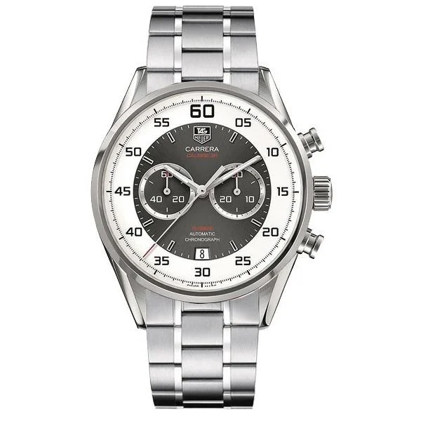 Tag Heuer Men's CAR2B11.BA0796 Carrera  Chronograph Stainless Steel Watch