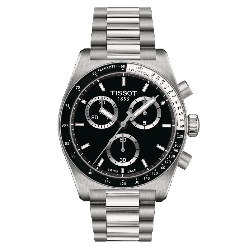 Stainless Steel Dress Watches for BusinessmenTissot PR516 Chronograph