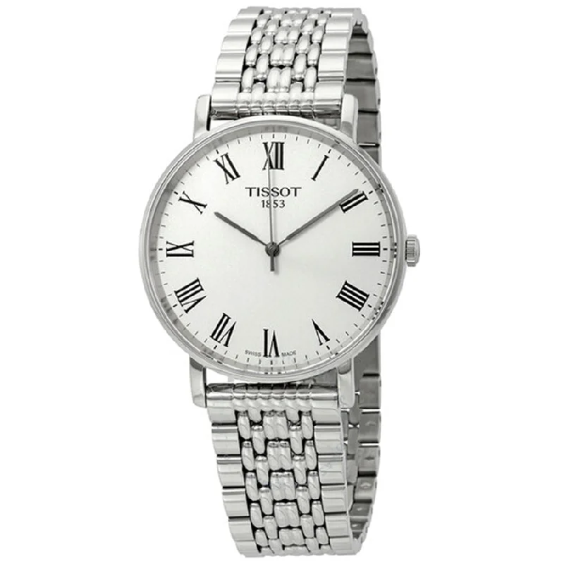 Watches with Engraved Dials for PersonalizationTissot Men's T109.410.11.033.00 T-Classic Everytime M Watch