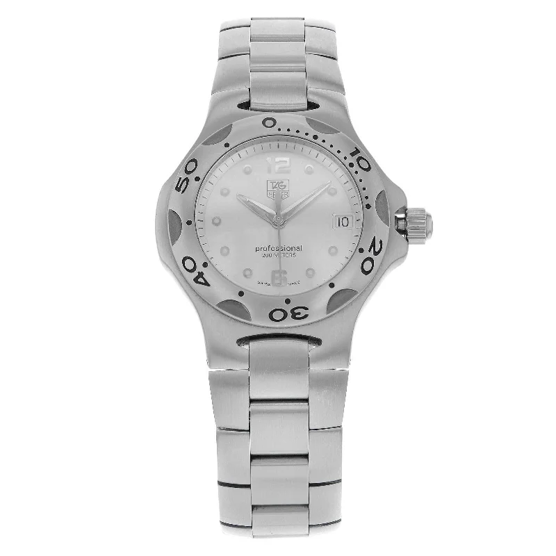 Alloy Cased Watches for Affordable QualityTag Heuer Men's WL121E.BA0704 Kirium Stainless Steel Watch