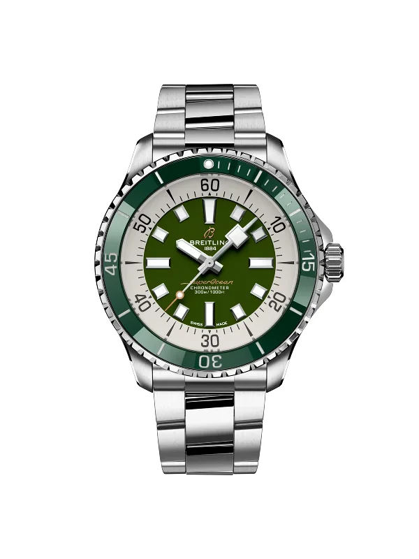 Solar-Powered Watches for Eco-Conscious UsersBreitling Superocean Automatic Watch 44mm A17376A31L1A1