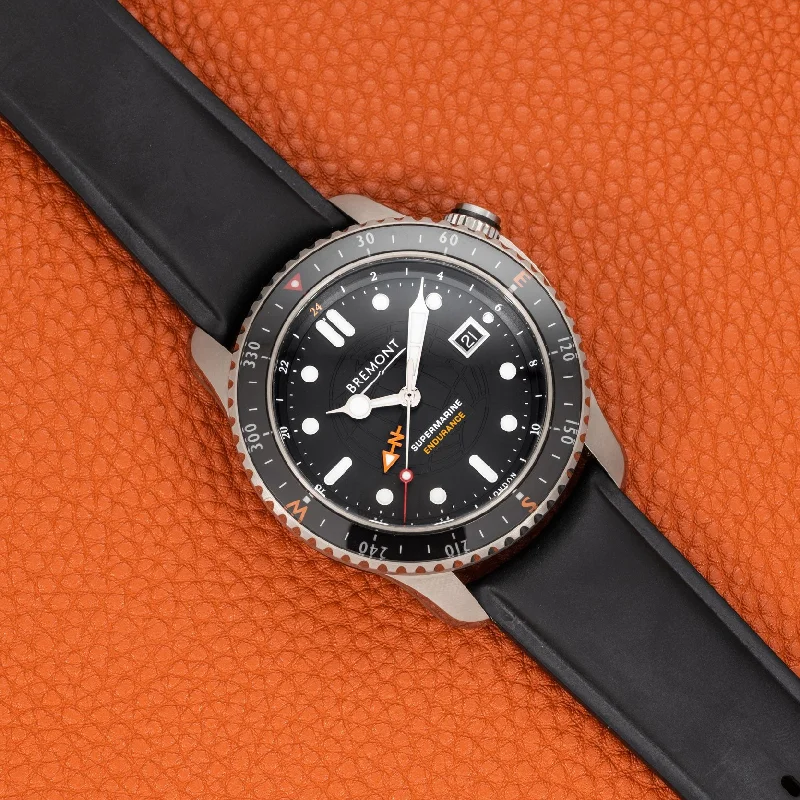 Mechanical Watches with Hand-Winding MechanismBremont Supermarine Endurance GMT