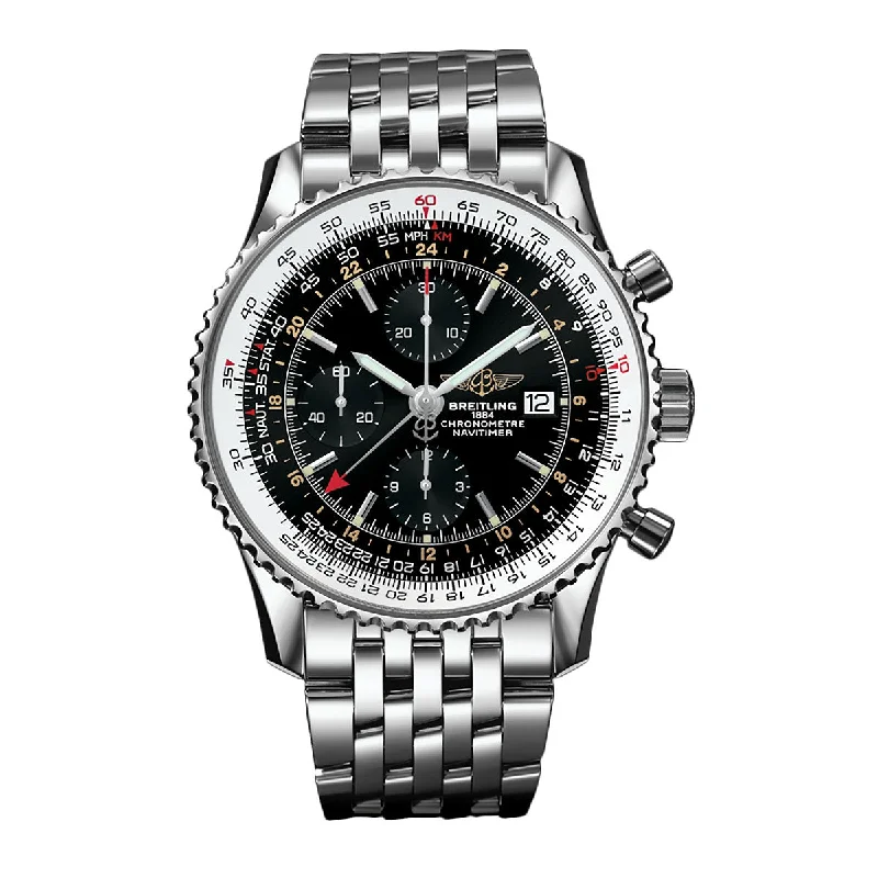 Classic Style Watches for Timeless AppealBreitling Navitimer 1 Chronograph GMT Black Dial 46mm