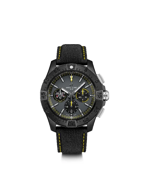 Watches with Sword-Style Hands for a Distinctive LookBreitling Avenger B01 Chronograph 44 Night Mission USN Bloodhounds SB01472A1B1X1