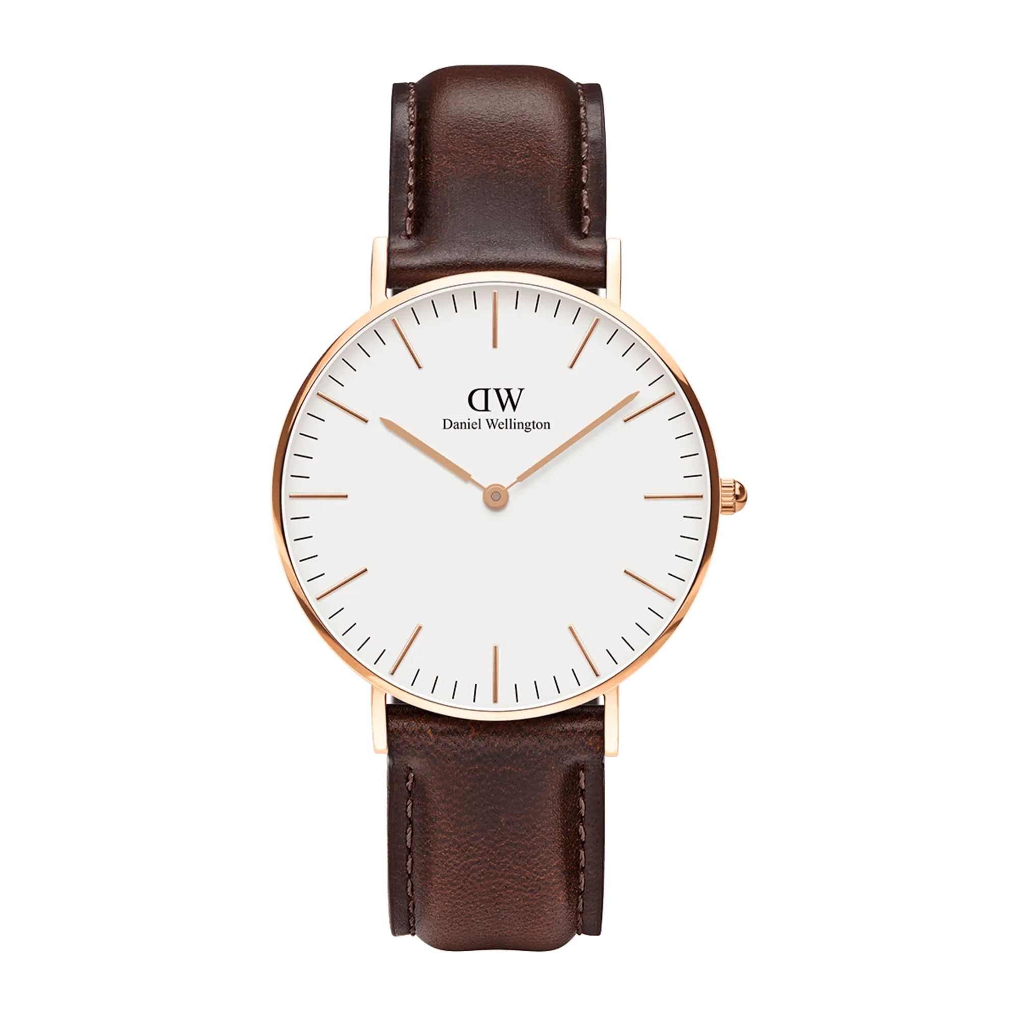 Leather Cuff Watches for a Bohemian LookDaniel Wellington Classic Bristol Ladies Brown Watch DW00100039