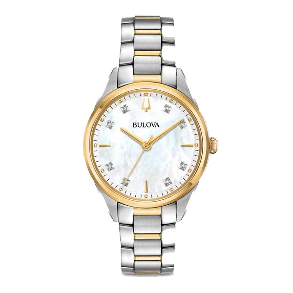 Watches with GMT FunctionBulova Classic Ladies Collection 98P184