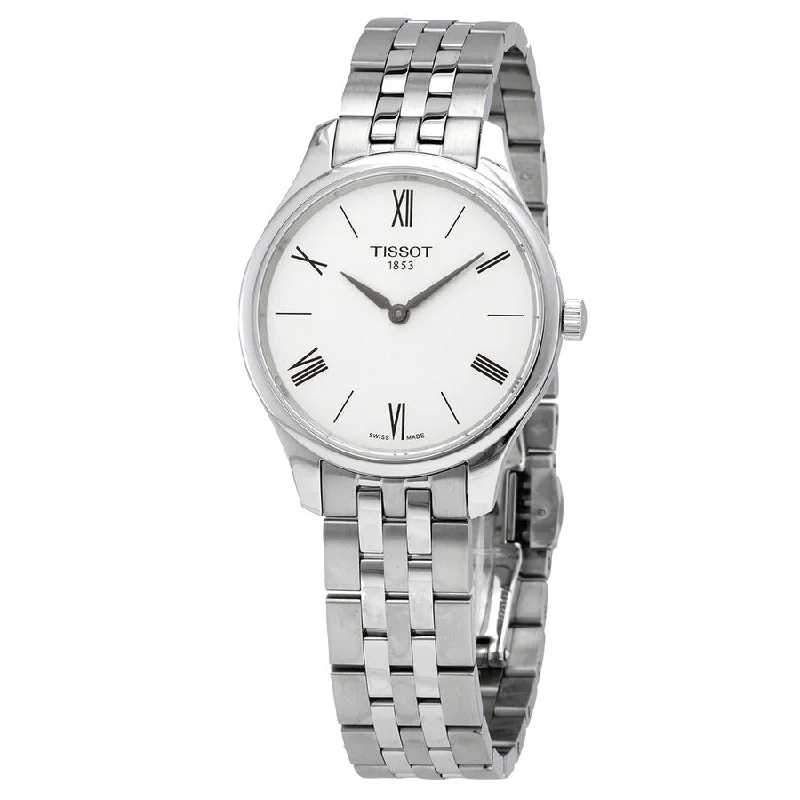 Minimalist Analog Watches for Everyday WearTissot Ladies T063.209.11.038.00 Tradition 5.5 Watch