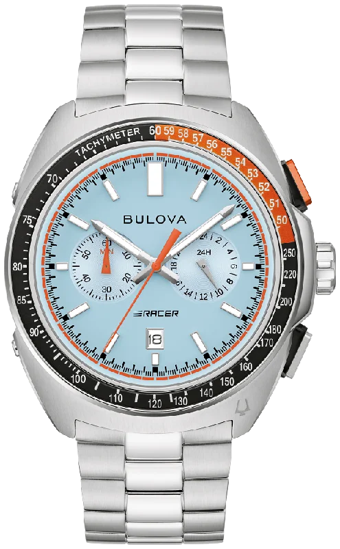 Stainless Steel Mesh Strap Watches for a Sleek LookBULOVA Racer 98B432