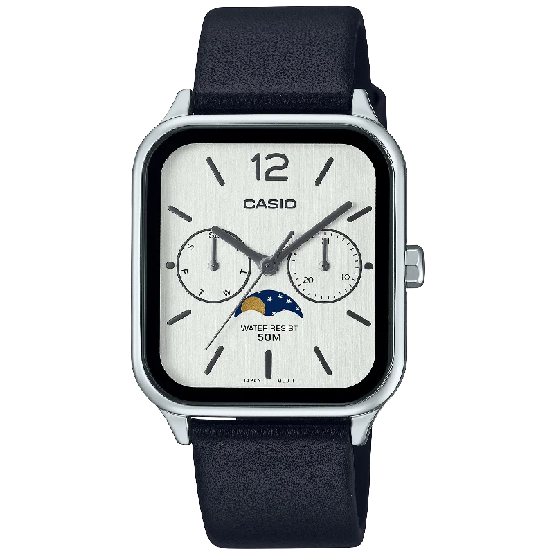 Watches with Baton-Style Hands for a Classic LookMTP-M305L-7AVDF