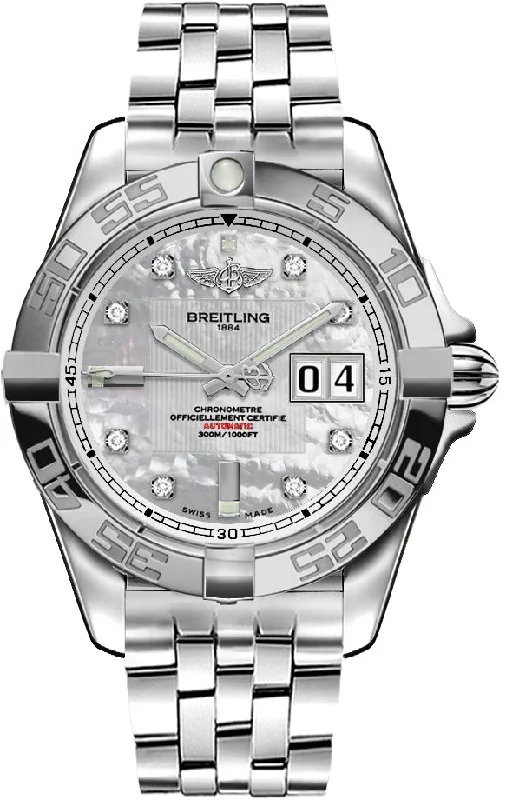 Solar-Powered Watches for Eco-Conscious UsersBreitling Galactic 41 Stainless Steel