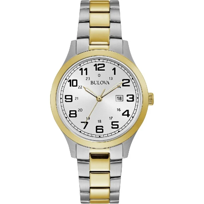 Casual Watches for Weekend OutingsBulova Women's 98M128 Dress Two-Tone Stainless Steel Watch