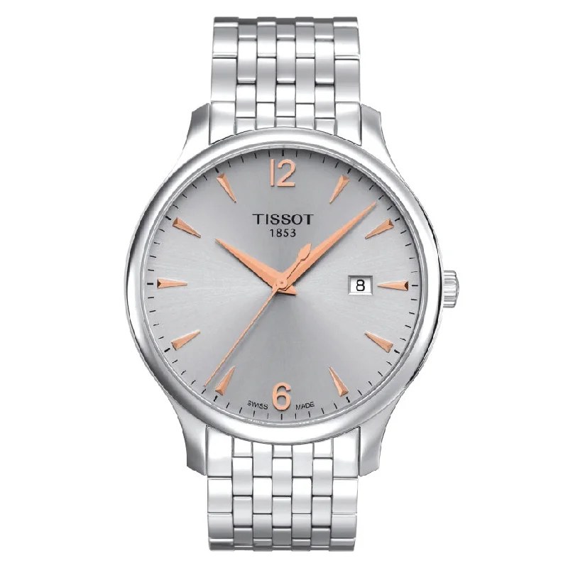 Watches with Gold Plated Cases for a Luxurious LookTISSOT TRADITION T0636101103701