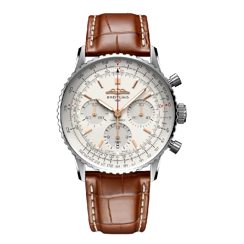 Watches with Embossed Dials for a Textured LookNavitimer B01 Chronograph 41