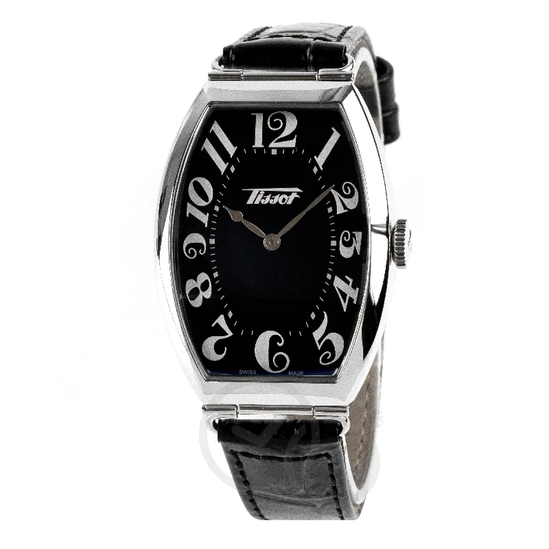 Hybrid Smartwatches with Traditional Watch AestheticsTissot Ladies Watch Heritage Porto Black Silver T1285091605200